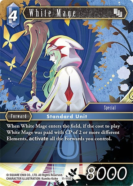 White Mage (11) [OP11] - Final Fantasy TCG Single