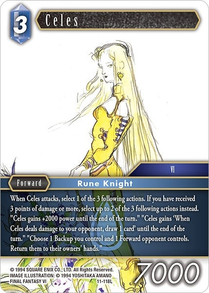 Celes (11) [OP11] - Final Fantasy TCG Single