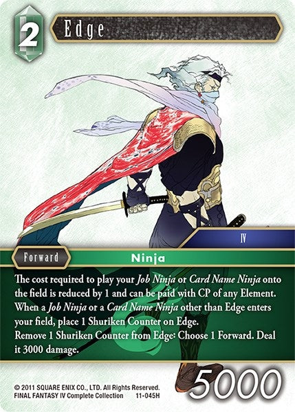 Edge (11) [OP11] - Final Fantasy TCG Single