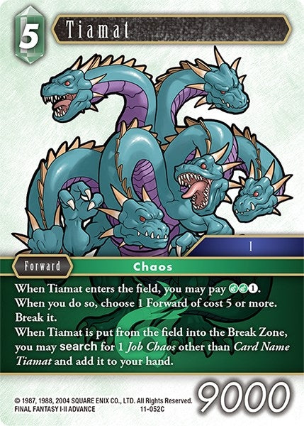 Tiamat (11) [OP11] - Final Fantasy TCG Single
