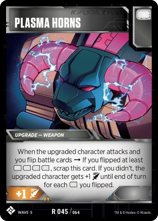 Plasma Horns (45) [TMA] - Transformers TCG Single