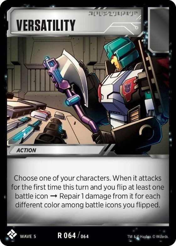 Versatility (64) [TMA] - Transformers TCG Single