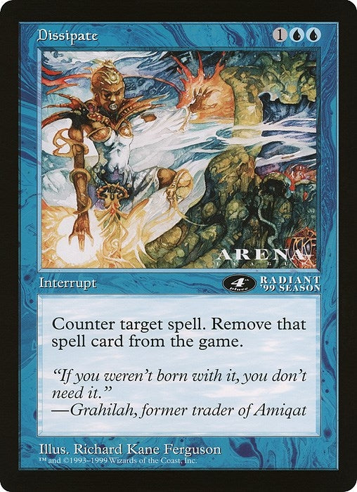 Dissipate (4th Place) (Arena League) [OVER] - MTG Single