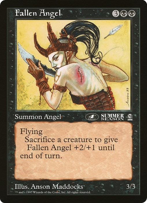 Fallen Angel (4th Place) (Arena League) [OVER] - MTG Single