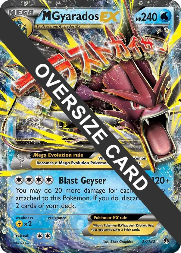 Image for M Gyarados EX (027/122) (Jumbo Cards) - Pokemon