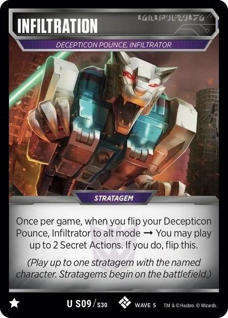 Infiltration (9) [TMA] - Transformers TCG Single