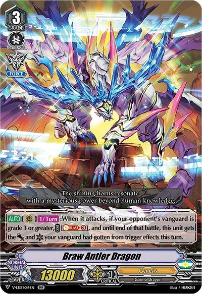 Braw Antler Dragon (13014) [V-EB13] - Cardfight Vanguard Single