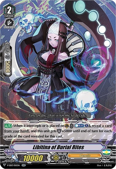 Libitina of Burial Rites (13015) [V-EB13] - Cardfight Vanguard Single