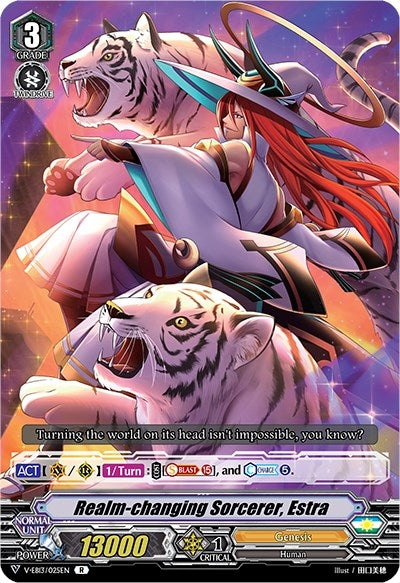 Realm-changing Sorcerer Estra (13025) [V-EB13] - Cardfight Vanguard Single