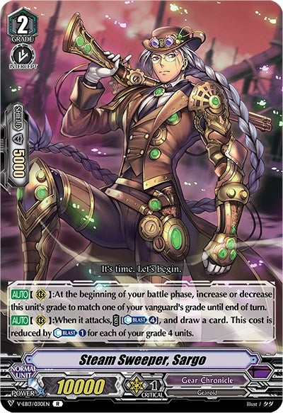 Steam Sweeper Sargo (13030) [V-EB13] - Cardfight Vanguard Single