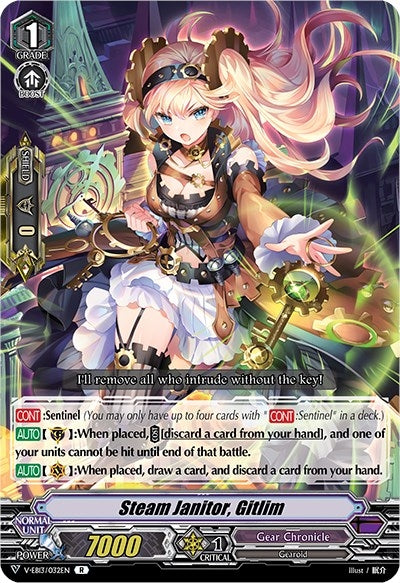 Steam Janitor Gitlim (13032) [V-EB13] - Cardfight Vanguard Single
