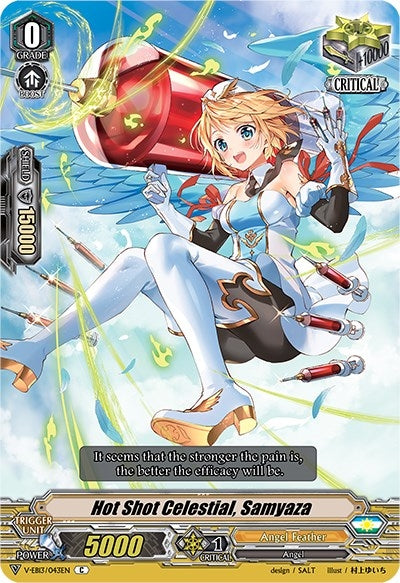 Hot Shot Celestial Samyaza (13043) [V-EB13] - Cardfight Vanguard Single