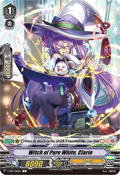 Witch of Pure White Clarie (13048) [V-EB13] - Cardfight Vanguard Single