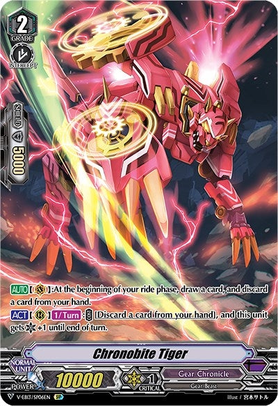 Chronobite Tiger (SP) (1306) [V-EB13] - Cardfight Vanguard Single
