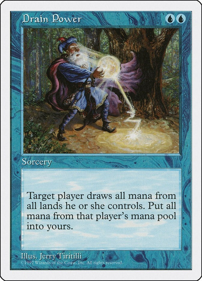 Drain Power [5ED] - MTG Single