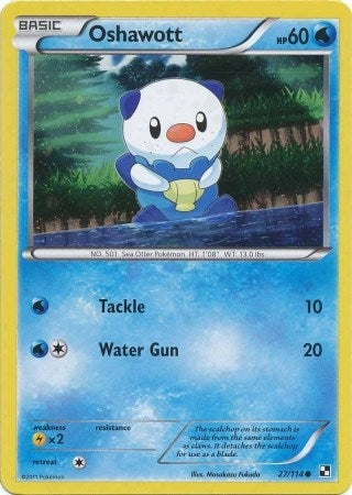 Image for Oshawott - 27/114 (Cosmos Holo) (027/114) (Alternate Art Promos) - Pokemon