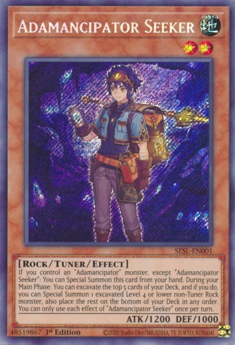 Adamancipator Seeker (1) (SESL) - YuGiOh Single