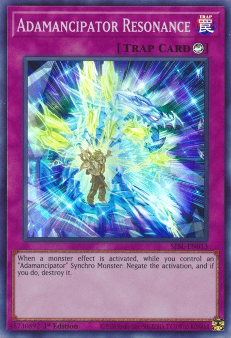 Adamancipator Resonance (13) (SESL) - YuGiOh Single