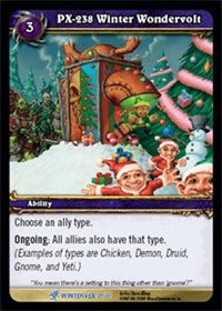 PX-238 Winter Wondervolt - WoW Single