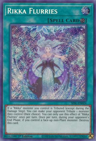 Rikka Flurries (24) (SESL) - YuGiOh Single