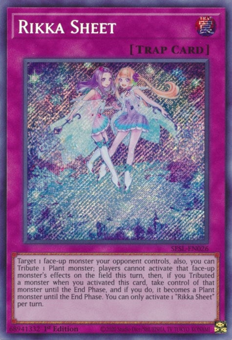 Rikka Sheet (26) (SESL) - YuGiOh Single