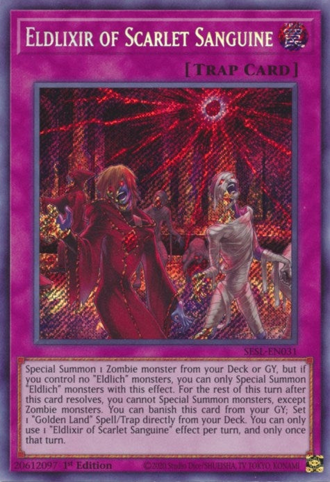 Eldlixir of Scarlet Sanguine (31) (SESL) - YuGiOh Single