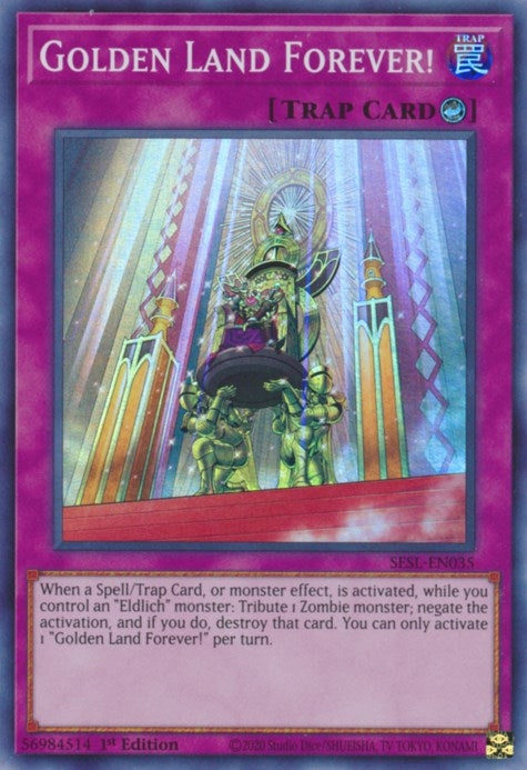 Golden Land Forever! (35) (SESL) - YuGiOh Single