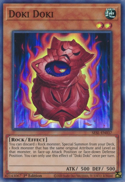 Doki Doki (37) (SESL) - YuGiOh Single