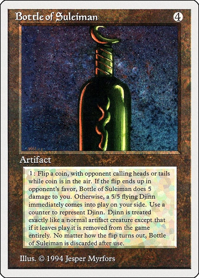 Bottle of Suleiman (237) [SUM] - MTG Single