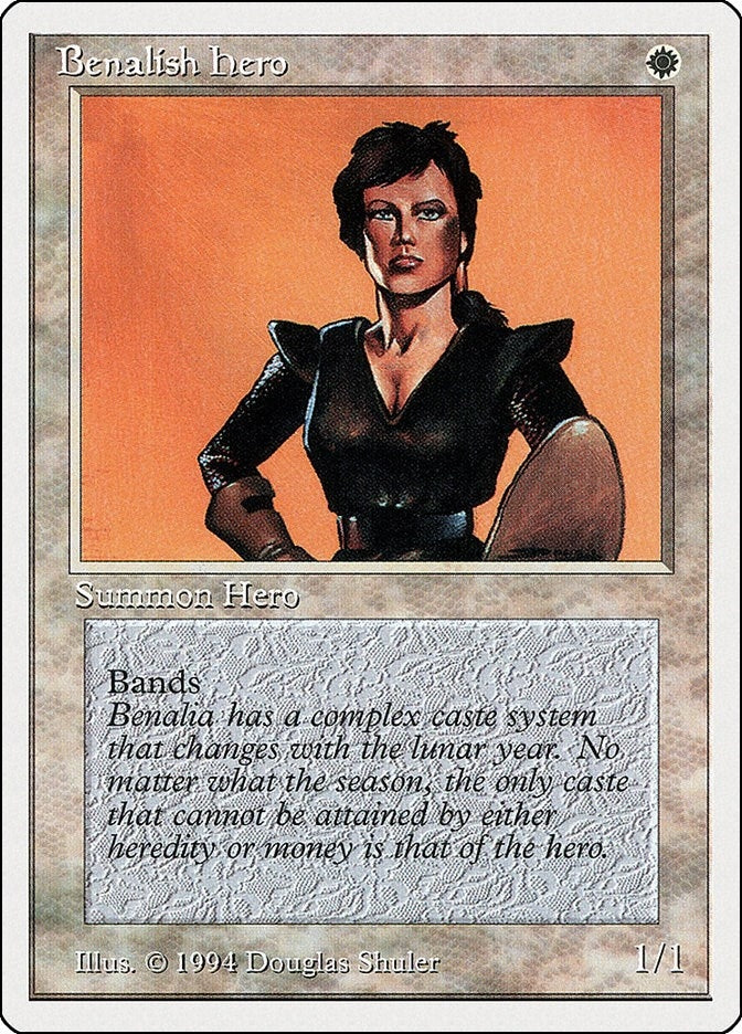 Benalish Hero (4) [SUM] - MTG Single
