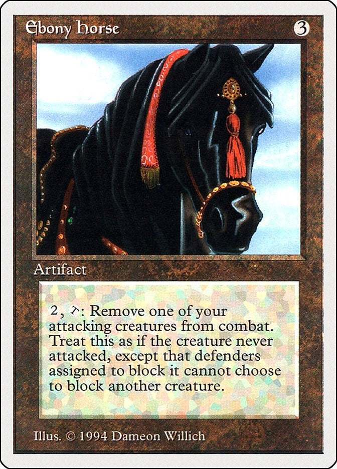 Ebony Horse (247) [SUM] - MTG Single