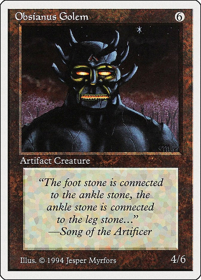 Obsianus Golem (268) [SUM] - MTG Single
