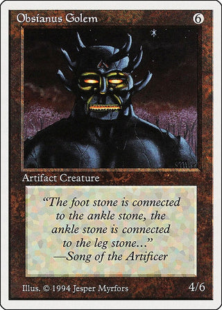 Obsianus Golem (268) [SUM] - MTG Single