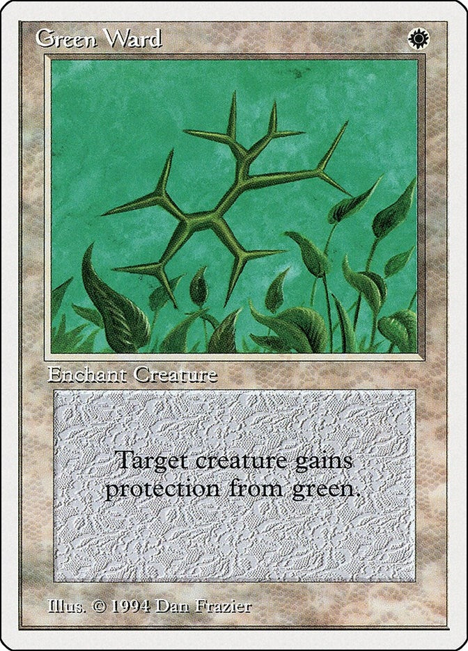 Green Ward (20) [SUM] - MTG Single