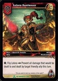 Lelora Sunlancer - WoW Single