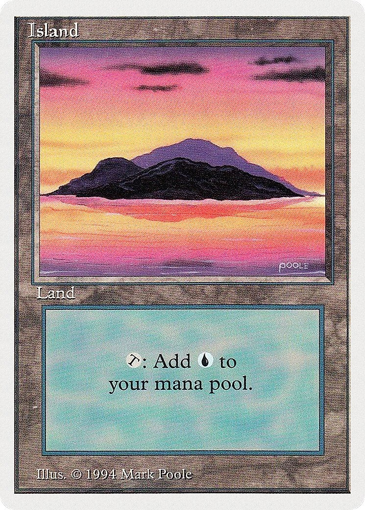 Island (A) (295) [SUM] - MTG Single