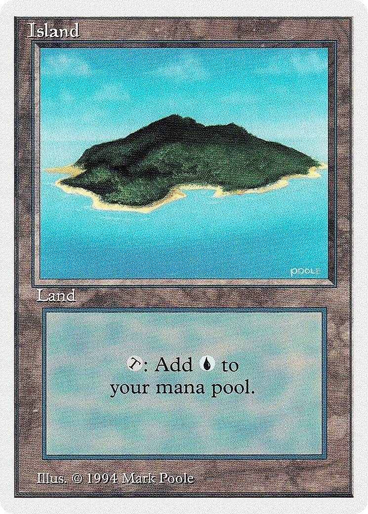 Island (B) (296) [SUM] - MTG Single