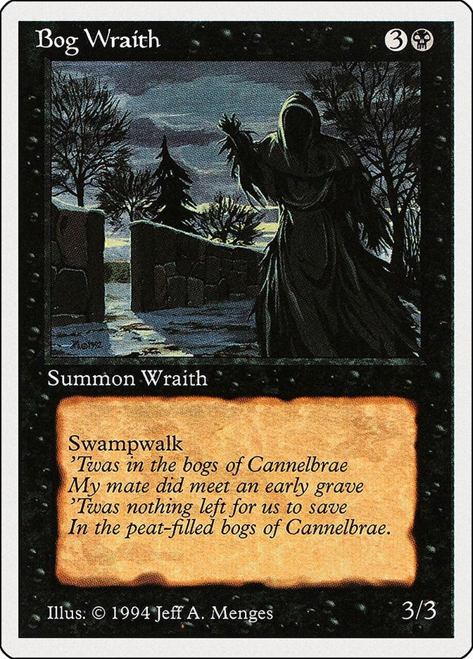 Bog Wraith (96) [SUM] - MTG Single
