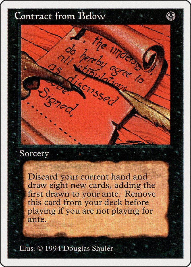 Contract from Below (97) [SUM] - MTG Single