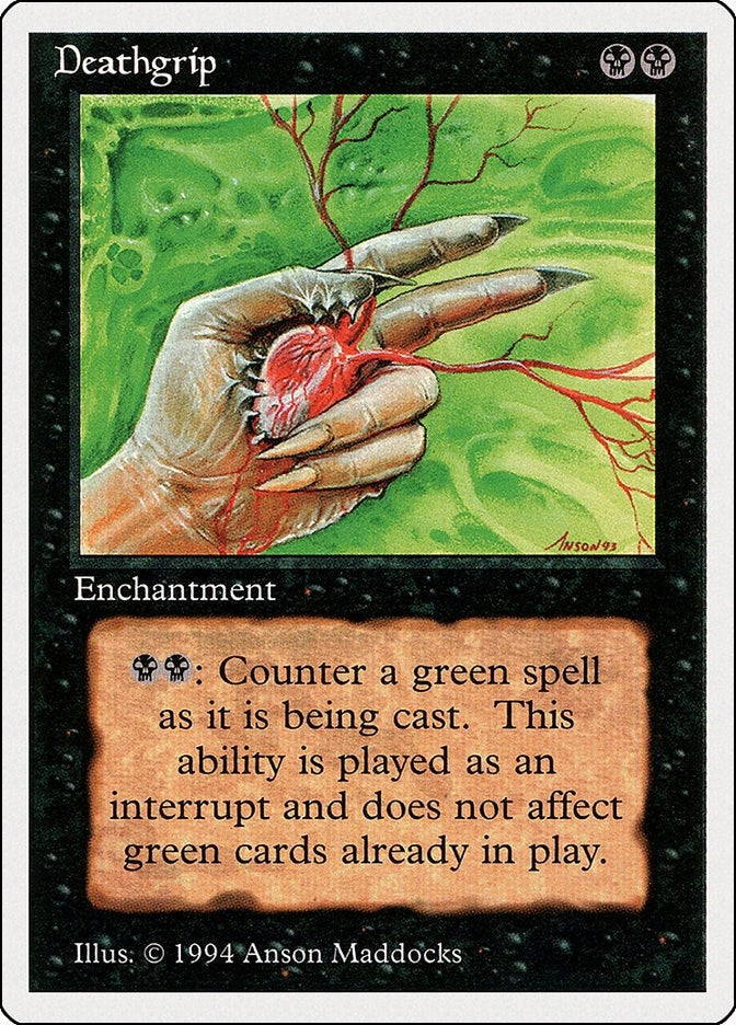 Deathgrip (101) [SUM] - MTG Single