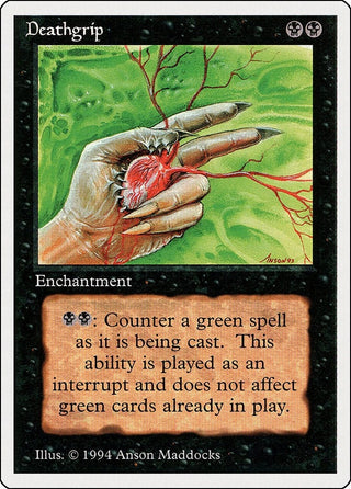 Deathgrip (101) [SUM] - MTG Single