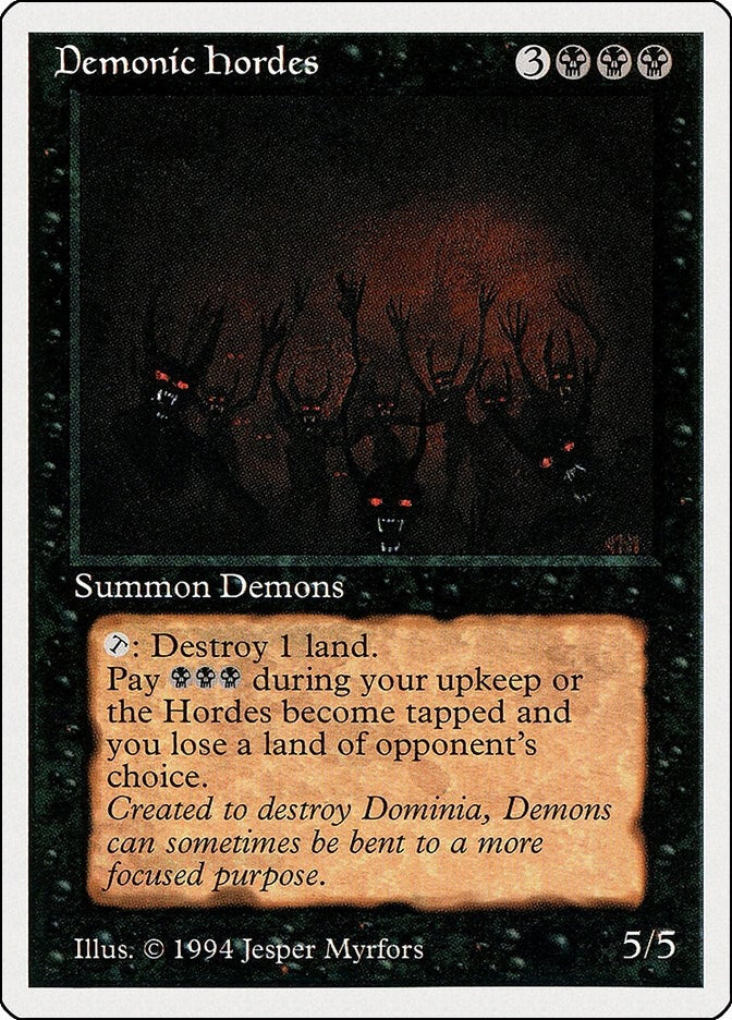 Demonic Hordes (104) [SUM] - MTG Single