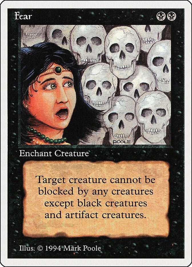 Fear (111) [SUM] - MTG Single