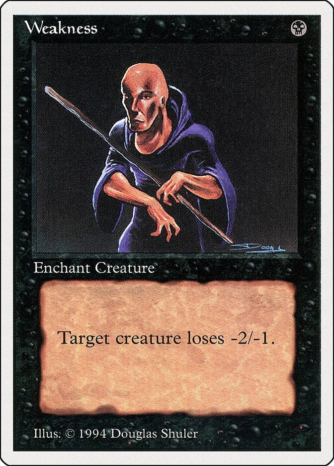 Weakness (136) [SUM] - MTG Single