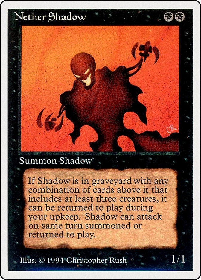 Nether Shadow (118) [SUM] - MTG Single