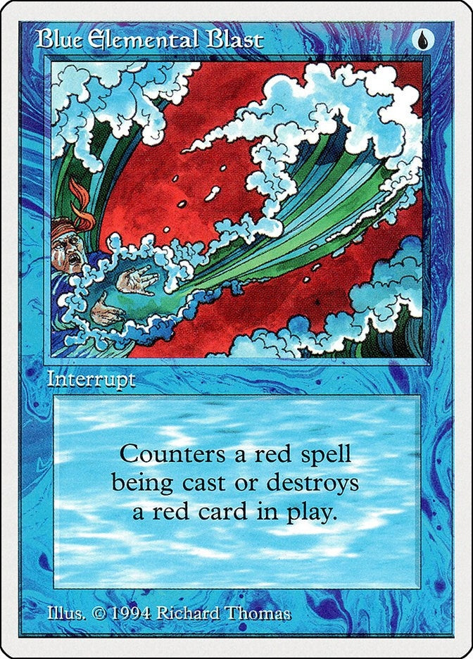 Blue Elemental Blast (49) [SUM] - MTG Single