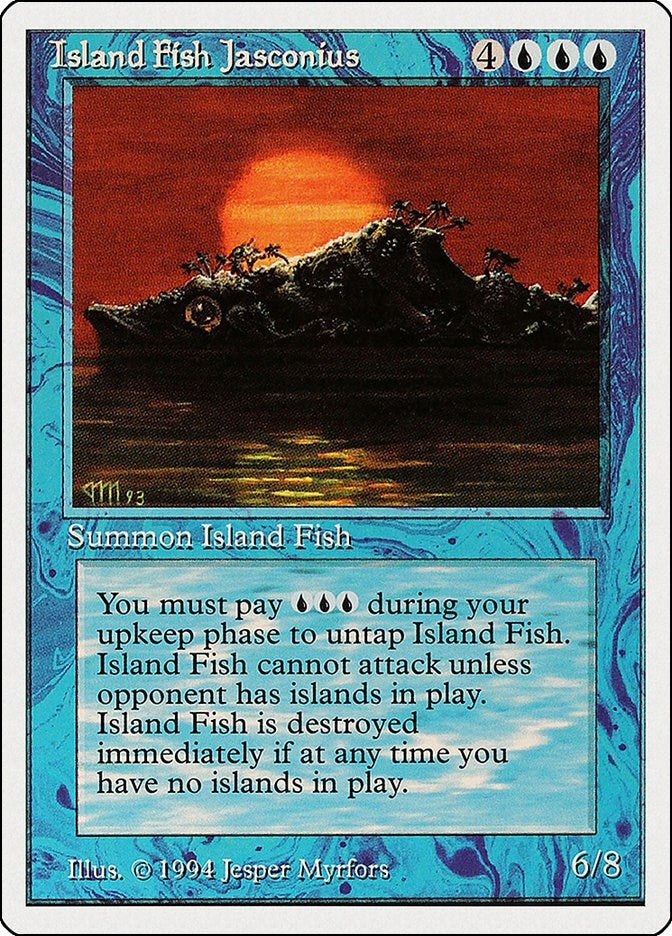 Island Fish Jasconius (61) [SUM] - MTG Single