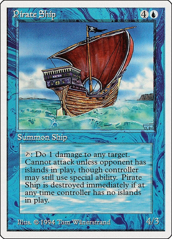 Pirate Ship (72) [SUM] - MTG Single
