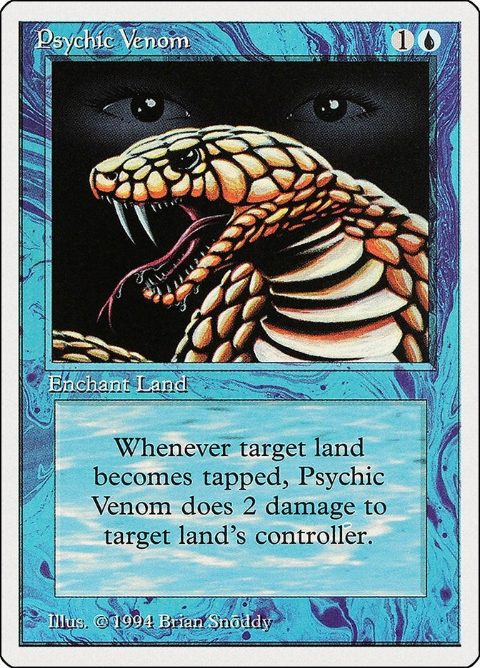 Psychic Venom (76) [SUM] - MTG Single