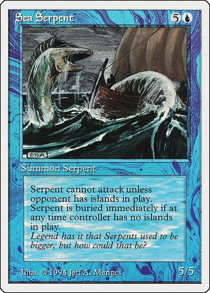 Sea Serpent (78) [SUM] - MTG Single